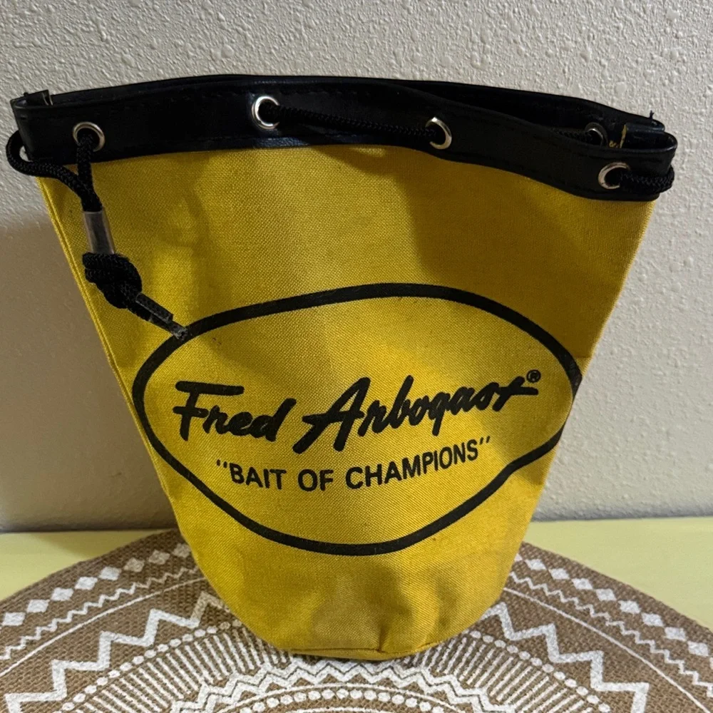 Vintage Fred Arbogast “Bait of Champions” Bag